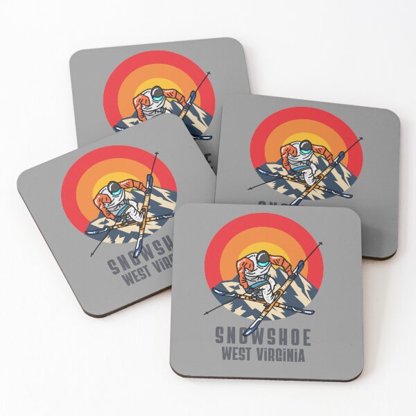 Item preview, Snowshoe Ski Resort USA Skiing Souvenir designed and sold by sydney-syder.