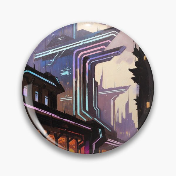 Item preview, Neon Labyrinth Ascent designed and sold by VladsDigitalArt.