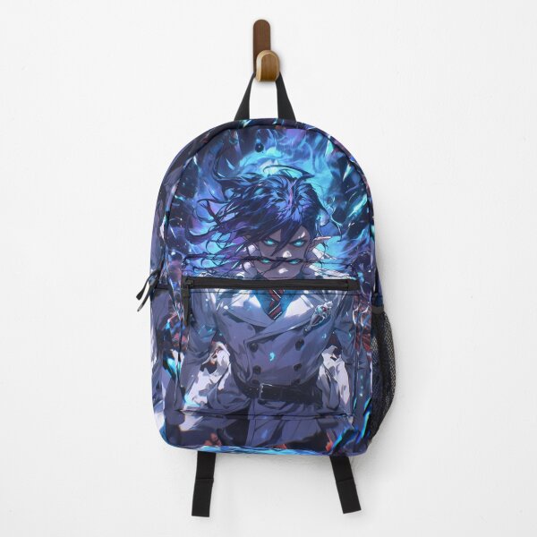 Item preview, Mephisto Pheles Blue Exorcist Mystic Blue Aura Intense Storm designed and sold by mildaclairmo.