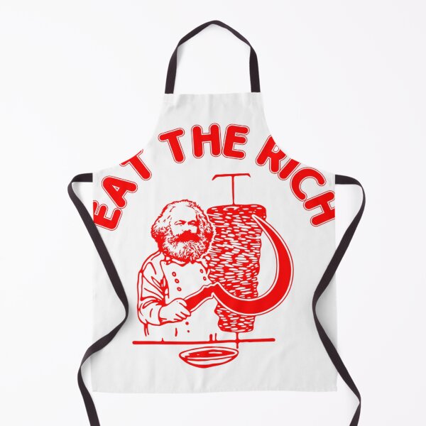 Item preview, Eat The Rich Doner Dner Kebab Karl Marx Socialist Hasan Piker designed and sold by ClaudineCarlier.