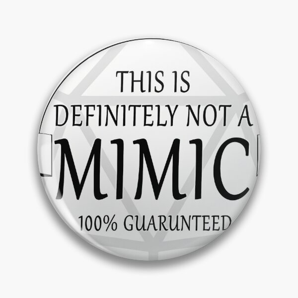 Item preview, Safety Tested For Mimics By The Wizard_S Guild designed and sold by SuzanneLombard.