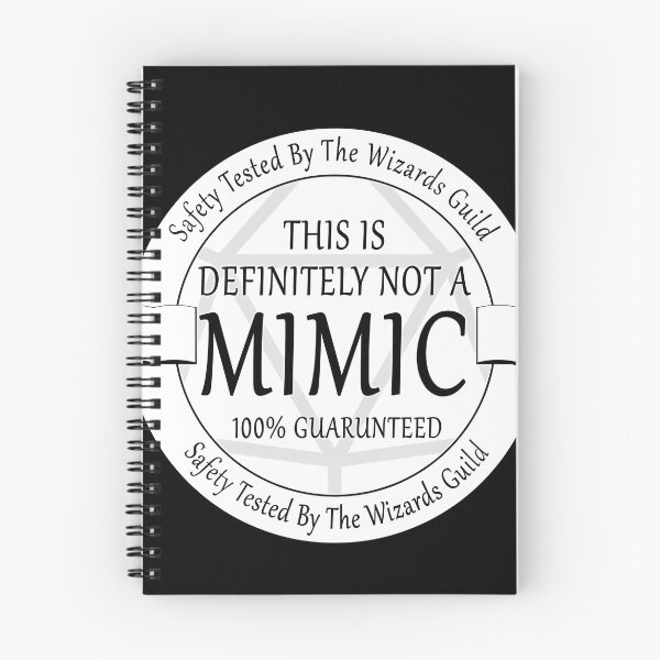 Item preview, Safety Tested For Mimics By The Wizard_S Guild designed and sold by SuzanneLombard.