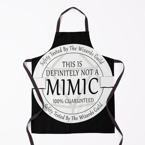 Item preview, Safety Tested For Mimics By The Wizard_S Guild designed and sold by SuzanneLombard.
