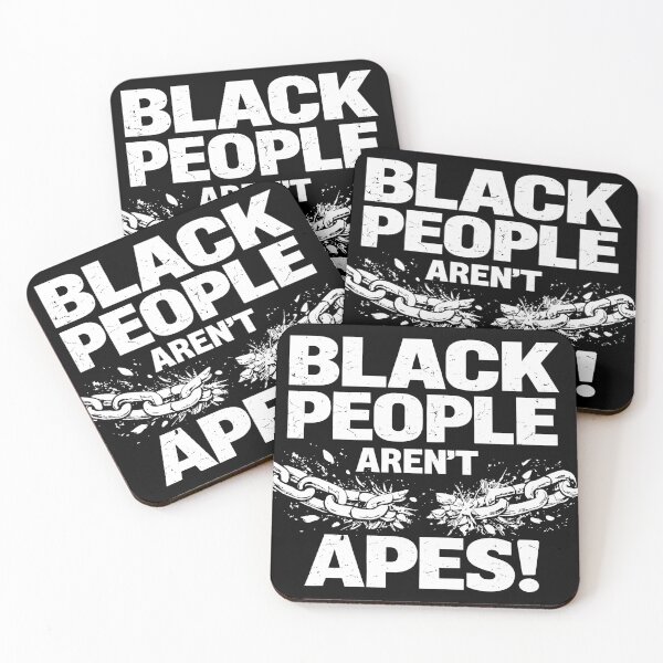 Item preview, Black People Aren't Apes designed and sold by Artifyo.