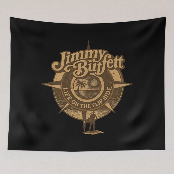 Item preview, Jimmy Buffett Life On The Flip Side logo art  designed and sold by MOUAD EL IDRISSI.
