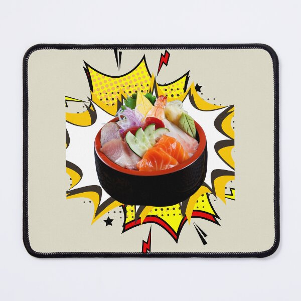 Item preview, Vibrant Japanese Chirashi Sushi Art Illustration designed and sold by CertainTees Clothing & Accessories .