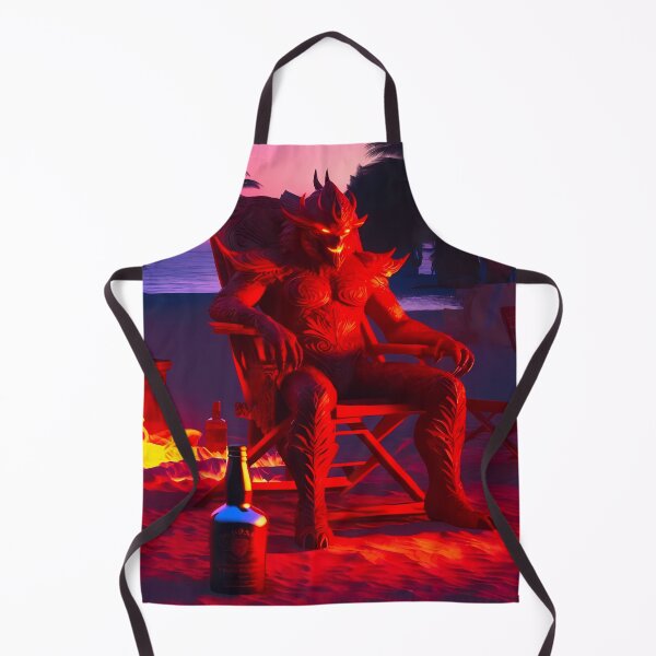 Item preview, Ruby Demon'S Respite Indulging In Sinister Leisure designed and sold by byKESKiN.