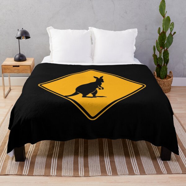 Item preview, Warning! Kangaroo Sign designed and sold by kafferahelma.