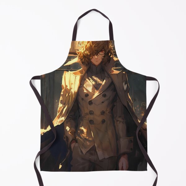 Item preview, Goro Akechi Persona 5 Noir Trench Coat Stare designed and sold by mildaclairmo.
