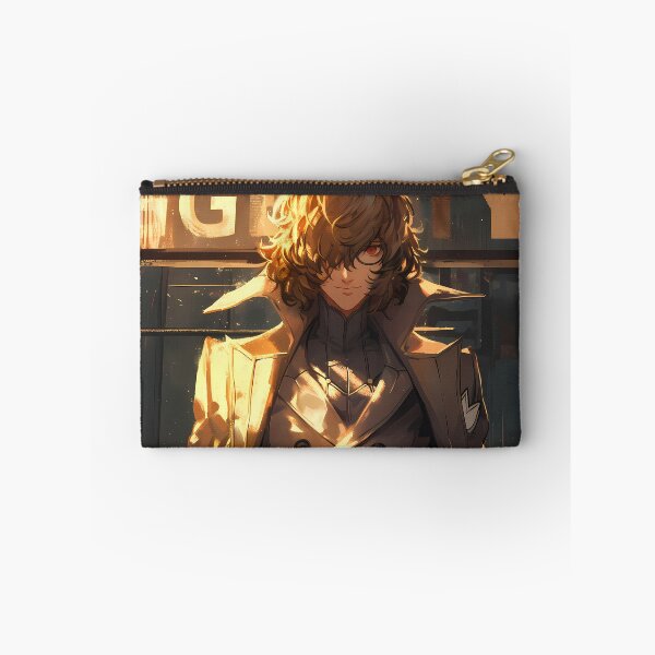 Item preview, Goro Akechi Persona 5 Noir Trench Coat Stare designed and sold by mildaclairmo.