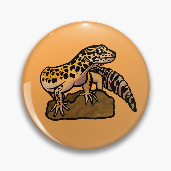 Item preview, Leopard Gecko Illustration designed and sold by AEC Designs.