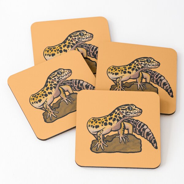 Item preview, Leopard Gecko Illustration designed and sold by AEC Designs.