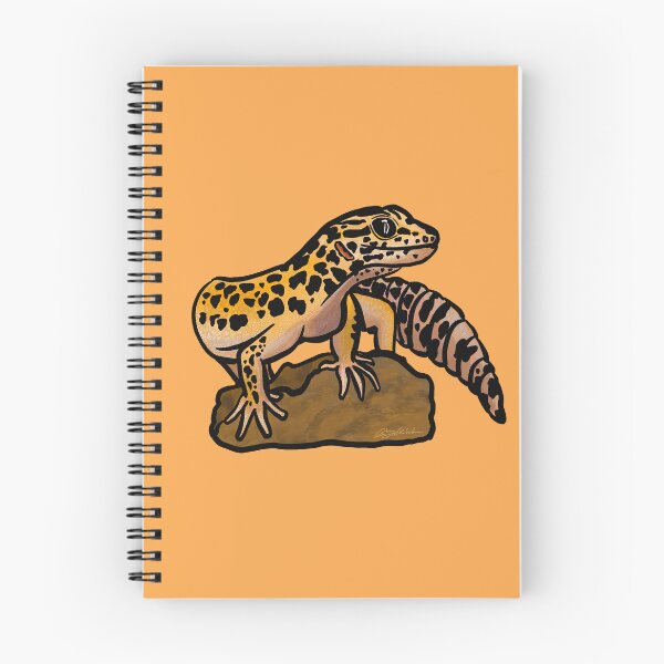 Item preview, Leopard Gecko Illustration designed and sold by AEC Designs.