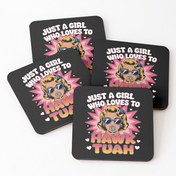Item preview, Just a Girl Who Loves to Hawk Tuah Adult Humor Meme  designed and sold by joyouartArt.