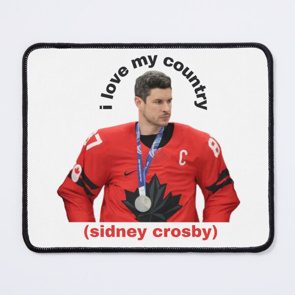 Item preview, i love my country (sidney crosby) designed and sold by pin3tree603.