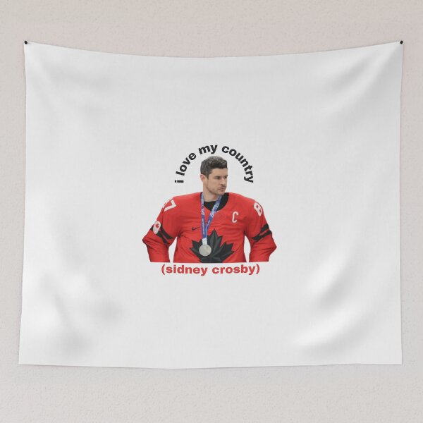 Item preview, i love my country (sidney crosby) designed and sold by pin3tree603.