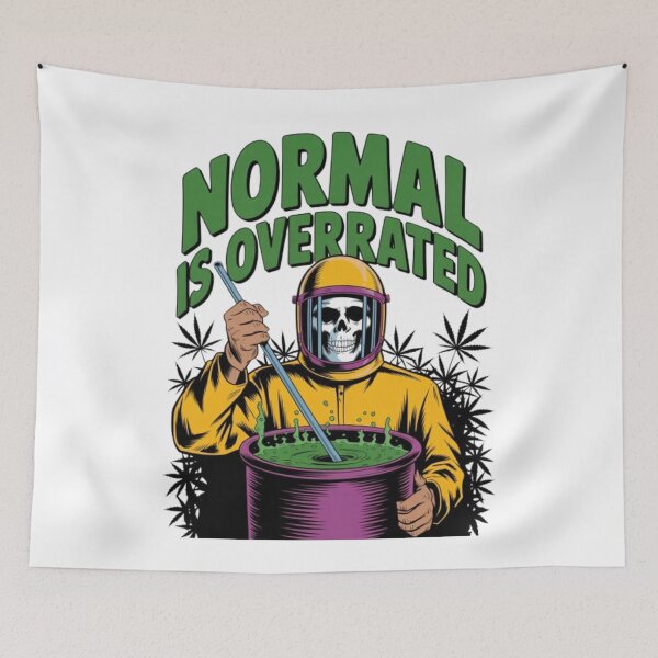 Item preview, Normal Is Overrated – Rebel Hazmat Graphic designed and sold by NewUSShop.