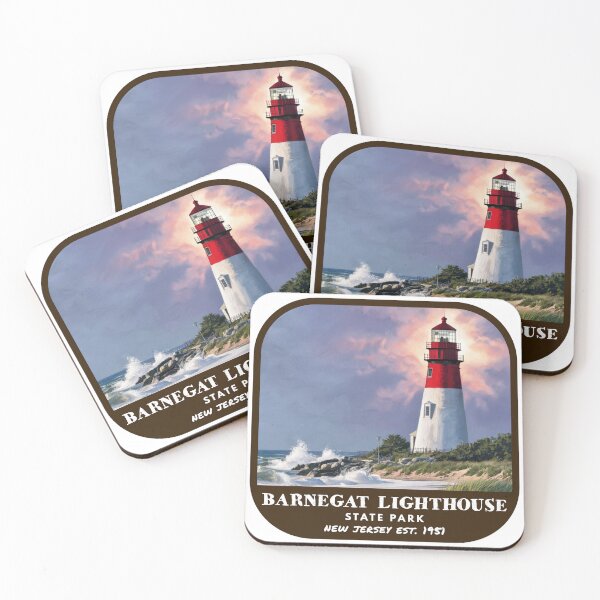 Item preview, Vintage Barnegat Lighthouse State Park (New Jersey) designed and sold by RabbitK.