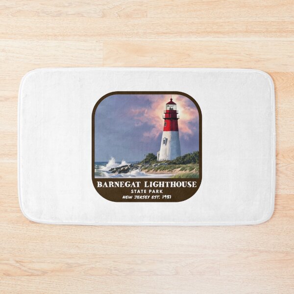 Item preview, Vintage Barnegat Lighthouse State Park (New Jersey) designed and sold by RabbitK.