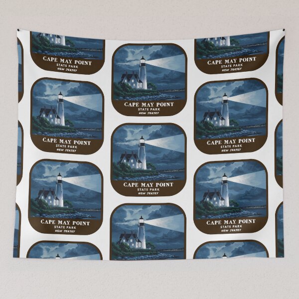 Item preview, Vintage Cape May Point State Park (New Jersey) designed and sold by RabbitK.