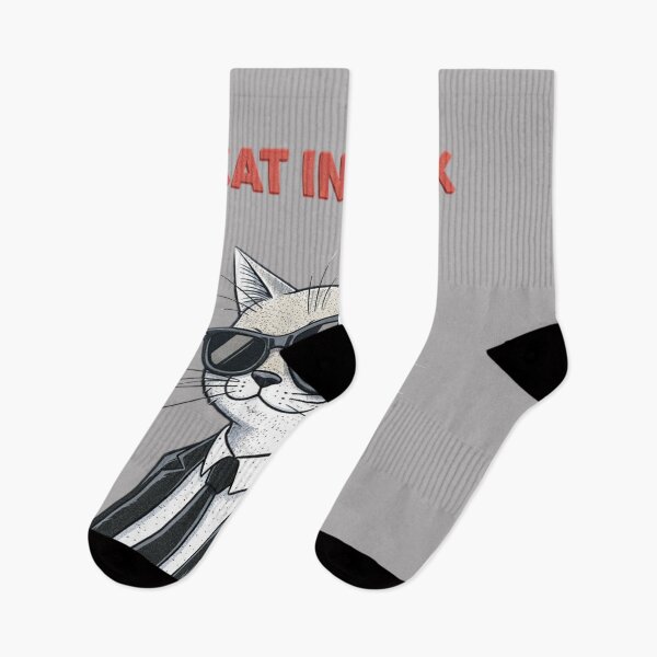 Item preview, Cat in Black – Silent. Serious. Stylish. designed and sold by Artiviose.