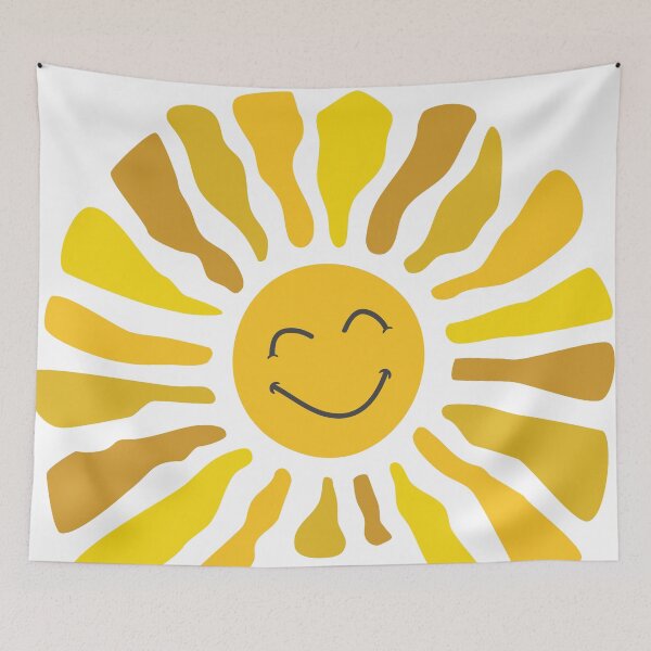 Item preview, Hello Sunshine! Boho Happy Sun Graphic designed and sold by This Is Riley.