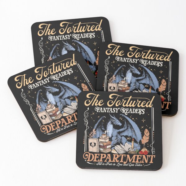 Item preview, The Tortured Fantasy Readers Department designed and sold by twindragonthreads.