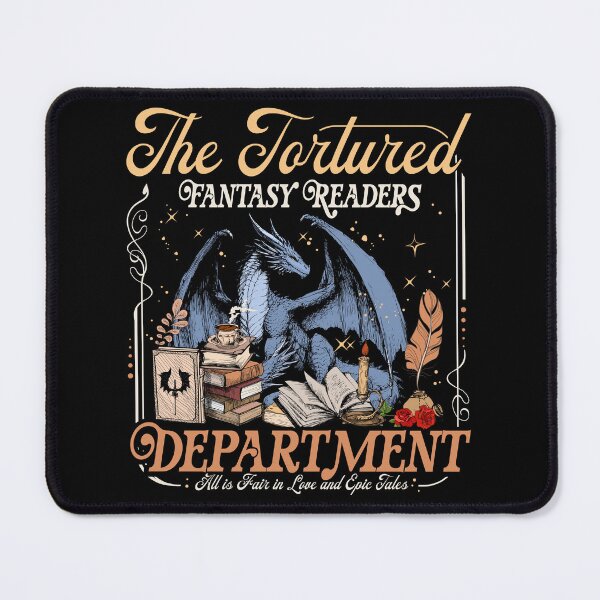 Item preview, The Tortured Fantasy Readers Department designed and sold by twindragonthreads.