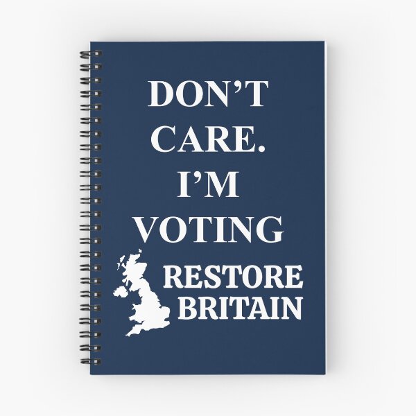 Item preview, Don't Care, I'm Voting Restore designed and sold by LibertyLine.