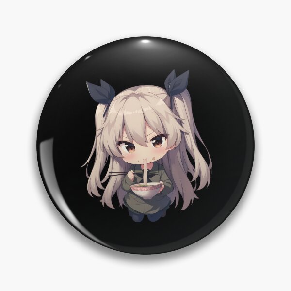 Item preview, Shimada Alice Girls Und Panzer Chibi Ramen Quiet Crunch designed and sold by mildaclairmo.