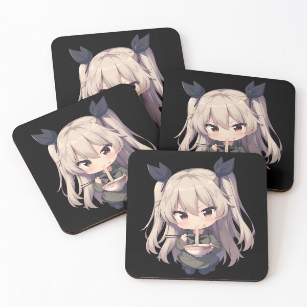 Item preview, Shimada Alice Girls Und Panzer Chibi Ramen Quiet Crunch designed and sold by mildaclairmo.