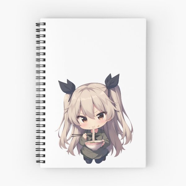 Item preview, Shimada Alice Girls Und Panzer Chibi Ramen Quiet Crunch designed and sold by mildaclairmo.