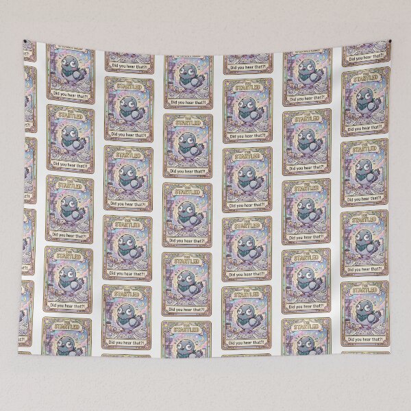 Item preview, Kawaii Pigeon Tarot The Startled designed and sold by Visual Dept..
