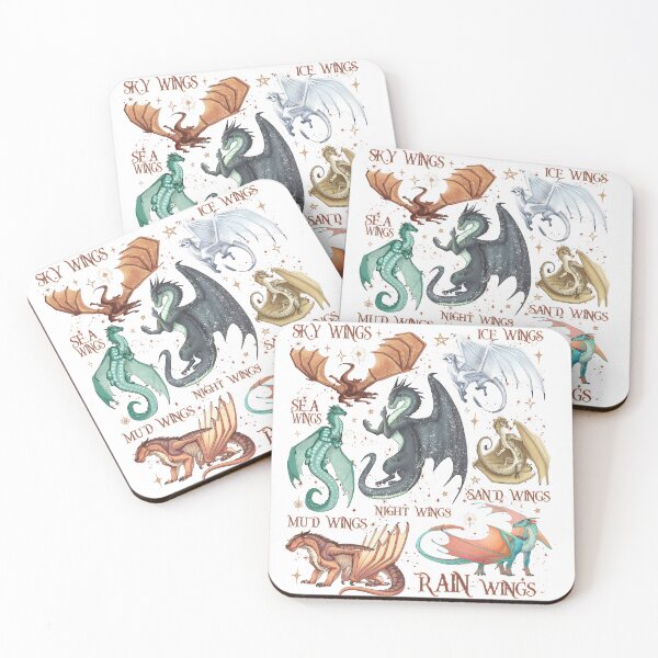 Item preview, Wings of Fire Dragons designed and sold by twindragonthreads.