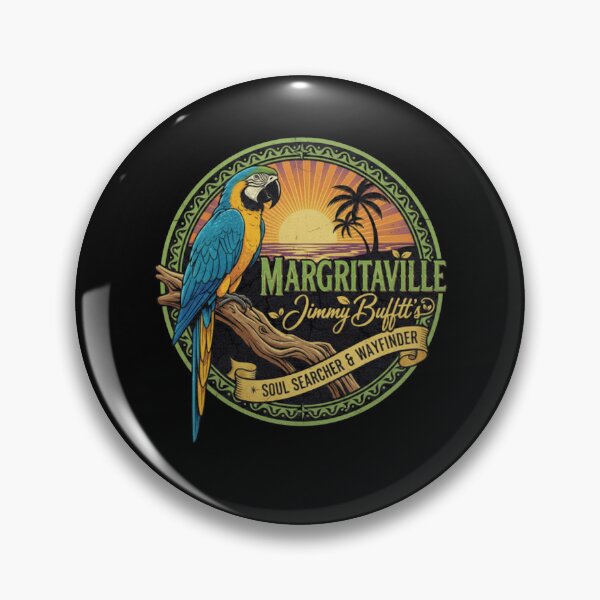 Item preview, Jimmy Buffett Margaritaville Parrot Soul Searcher Wayfinder designed and sold by badis amroune.
