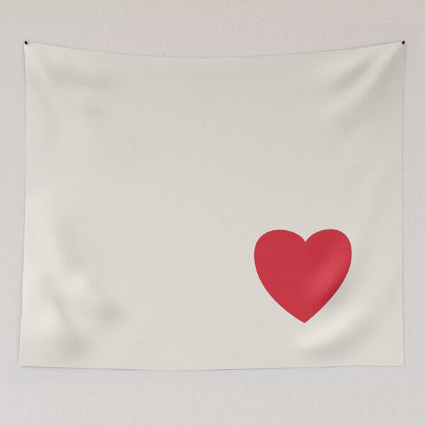 Item preview, Minimal Red Heart designed and sold by This Is Riley.