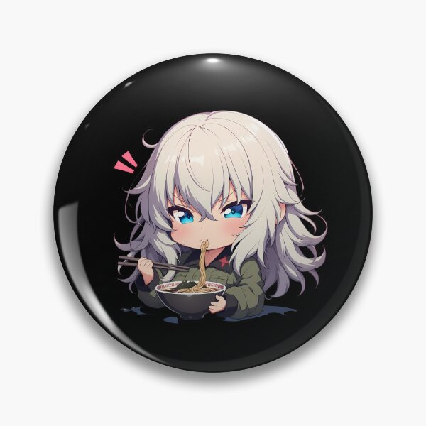 Item preview, Erika Itsumi Girls Und Panzer Chibi Ramen Intense Slurp designed and sold by mildaclairmo.