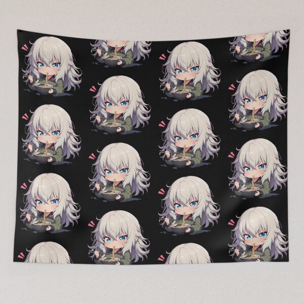 Item preview, Erika Itsumi Girls Und Panzer Chibi Ramen Intense Slurp designed and sold by mildaclairmo.