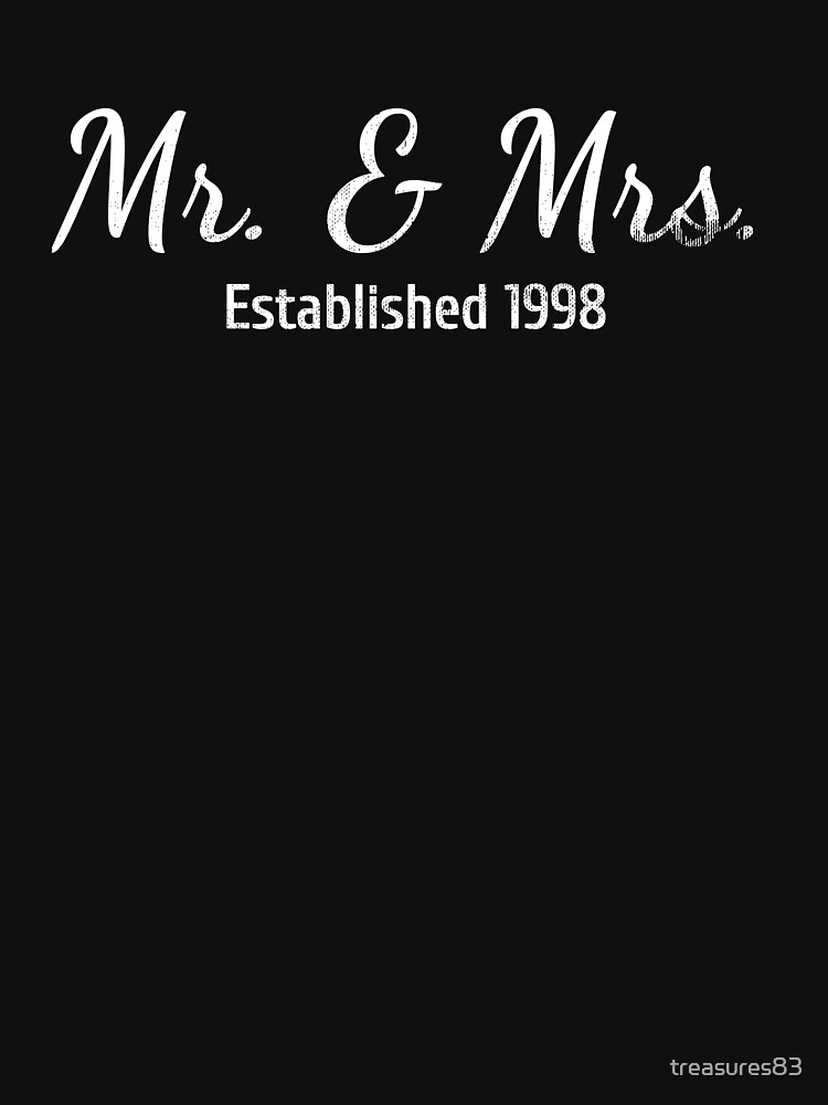 mr and mrs established shirts