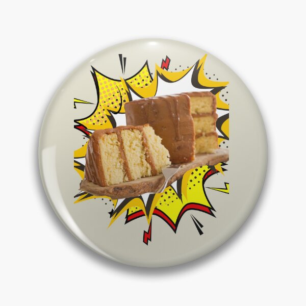 Item preview, Superhero Southern Caramel Cake - Realistic Bakery Food Art designed and sold by CertainTees Clothing & Accessories .
