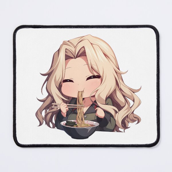Item preview, Kay Girls Und Panzer Chibi Ramen Big Smile Energy designed and sold by mildaclairmo.