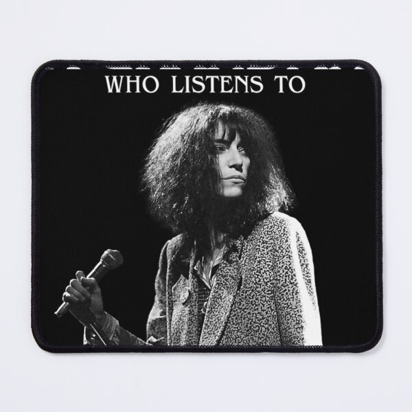 Item preview, Woman Who Listens To Patti Smith designed and sold by SutGeShop.