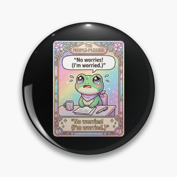 Item preview, Kawaii Frog Tarot The People Pleaser designed and sold by Visual Dept..