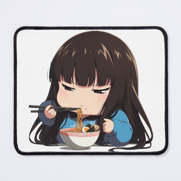Item preview, Shiho Nishizumi Girls Panzer Kawaii Ramen Chibi designed and sold by mildaclairmo.