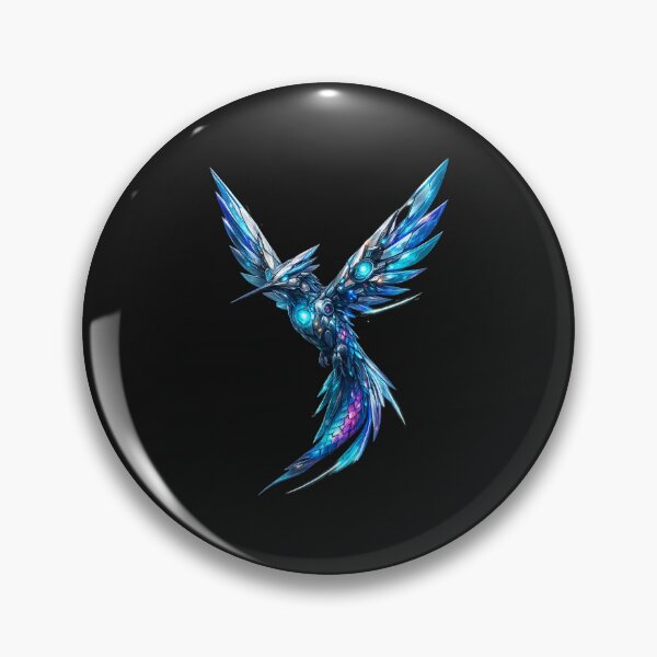 Item preview, Cybernetic Luminous Hummingbird Sentinel designed and sold by otoomuzolav.