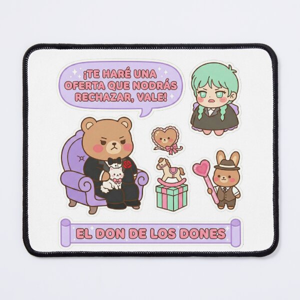 Item preview, The Godfather Kawaii - Retro 80s Fancy Aesthetic (Mafia Edition) designed and sold by elglotonmusical.
