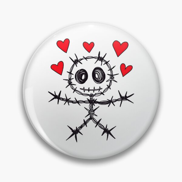 Item preview, Barbed Wire Scarecrow with Hearts designed and sold by Kazzasthings.