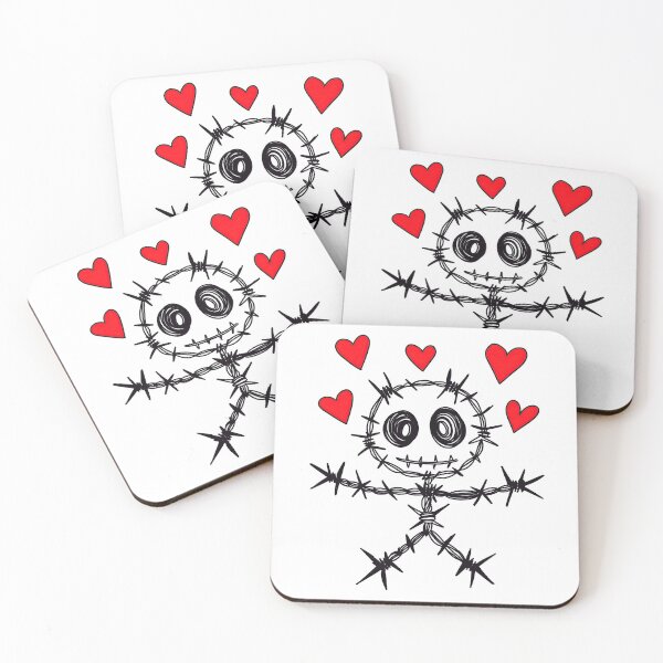 Item preview, Barbed Wire Scarecrow with Hearts designed and sold by Kazzasthings.