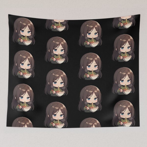 Item preview, Nonna Girls Panzer Kawaii Ramen Chibi designed and sold by mildaclairmo.
