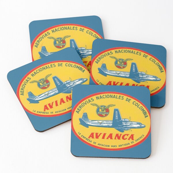 Item preview, Avianca airlines national airways of columbia long haul designed and sold by PilotandPlane.